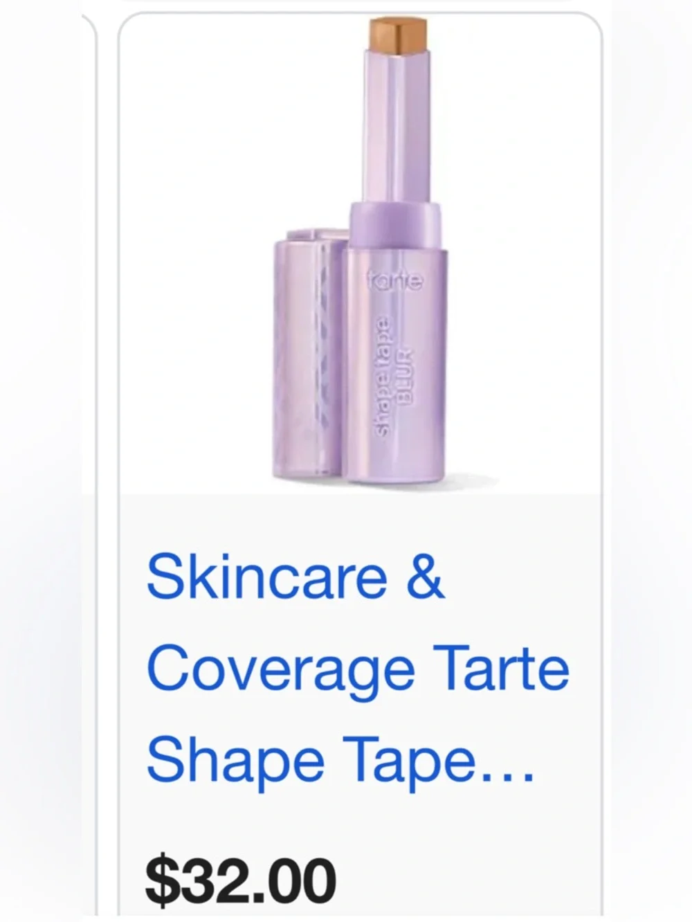 tarte lavender blur stick - crease and waterproof - Picture 3 of 6